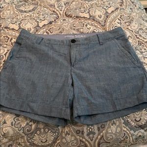 Banana Republic chambray shorts